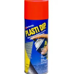 Plasti Dip Flat/Matte Red UV-Resistant Multi-Purpose Rubber Coating 11 oz. for Most Surfaces