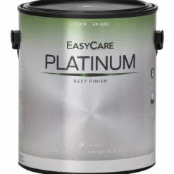 Platinum Interior Paint & Primer In One, Neutral Base Semi-Gloss, 1-Gallon (Pack of 4)