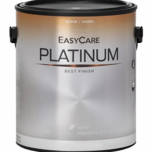 Platinum Interior Paint & Primer, Eggshell Deep Base, 1-Gallon (Pack of 4)