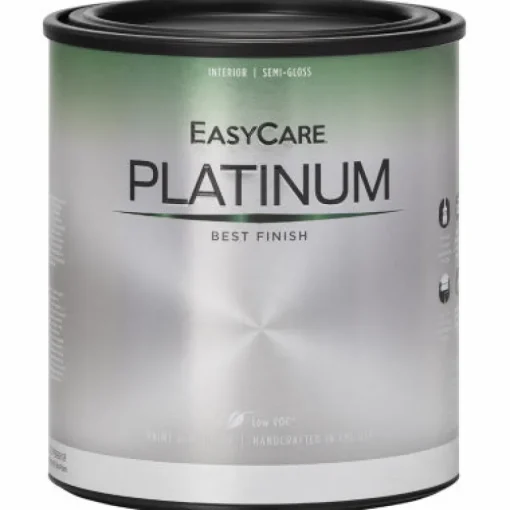 Platinum Paint & Primer In One, Tint Base Semi-Gloss, 1-Qt. (Pack of 4)