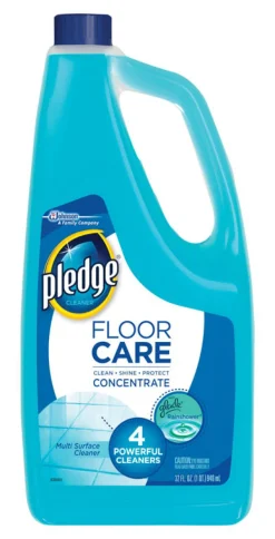 Pledge Rainshower Scent Floor Cleaner Liquid 32 oz. (Pack of 6)