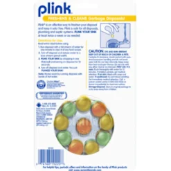 Plink Tablet Drain Freshener and Cleaner 6 oz. (Pack of 12)
