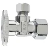 Plumb Pak 5/8 in. Compression in. X 3/8 in. Compression Brass Angle Valve