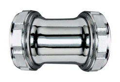Plumb Pak 1-1/2 in. D Brass Straight Extension Coupling