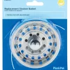 Plumb Pak 3-1/2 in. D Chrome Silver Stainless Steel Replacement Strainer Basket