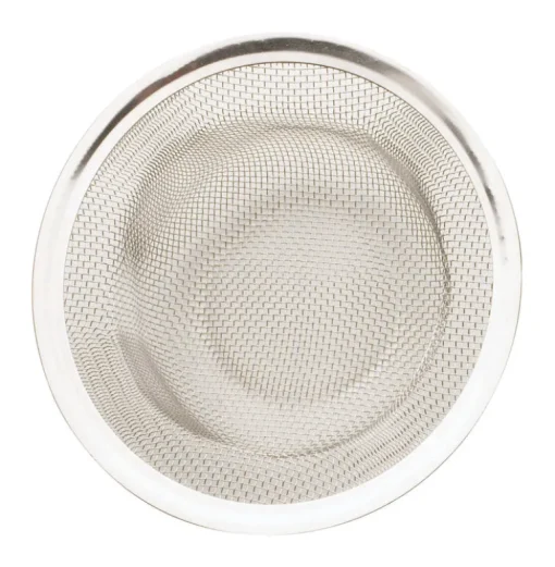 Plumb Pak 2 in. D Chrome Silver Stainless Steel Mesh Strainer