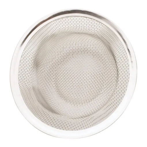 Plumb Pak 2 in. D Chrome Silver Stainless Steel Mesh Strainer
