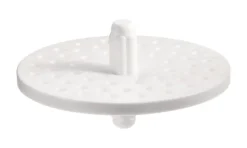 Plumb Pak 3 in. D White Plastic Strainer Assembly and Disposal Flange Set