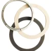 Plumb Pak 3-1/2 in. Natural Chrome Sink Strainer Locknuts