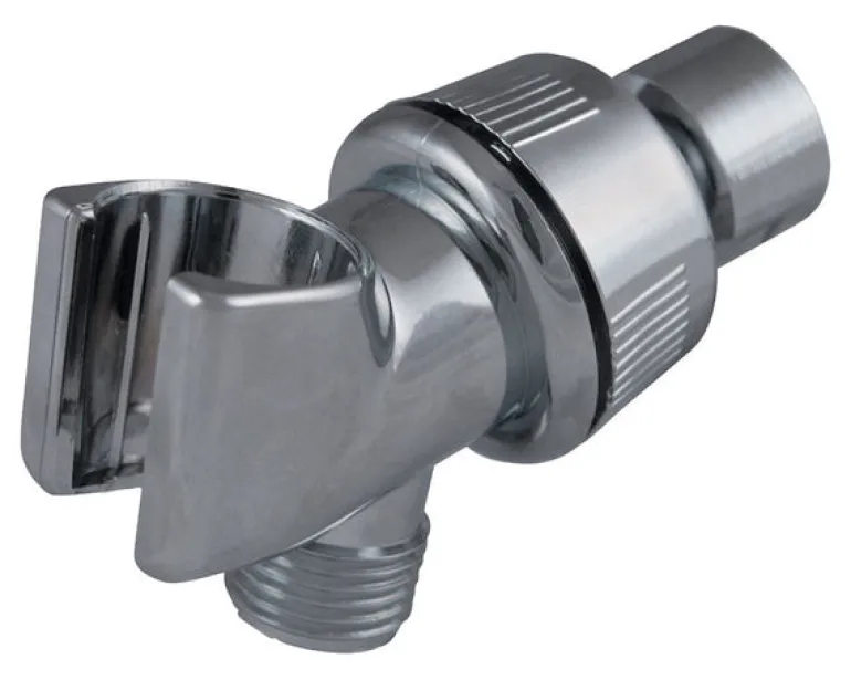 Plumb Pak Chrome Zinc Shower Arm Mount