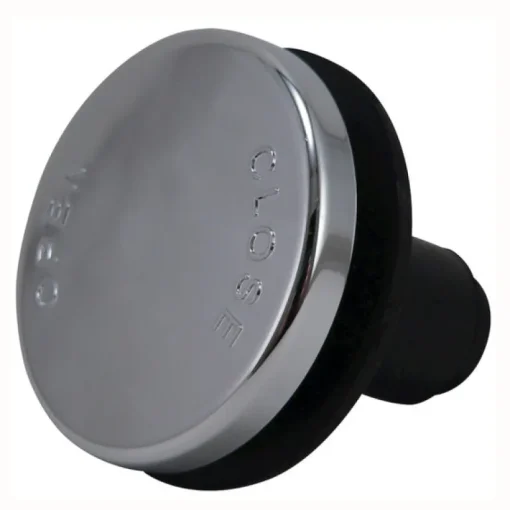 Plumb Pak Foot Lok Stopper 3/8 in. Chrome Plated Rubber Foot Lok Stopper