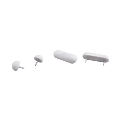 Plumb Pak Toilet Seat Bumper Set White For Universal
