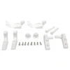 Plumb Pak Toilet Seat Hinge White Plastic For Universal