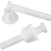 Plumb Pak Toilet Seat Hinge Bolts White Plastic For Universal