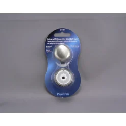 Plumb Pak Toilet Tank Bolt Caps Brushed Plastic For Universal