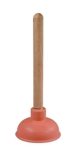 PLUNGER W/WOOD 9"X4"