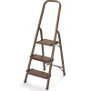 Polder 52 in. H X 16.5 in. W X 5 in. D 225 lb. capacity 3 step Aluminum Step Stool