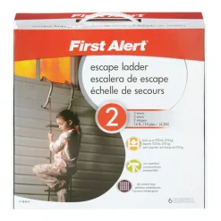Portable Fire Escape Ladder, 2-Story, 14-Ft.