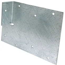 POST CAPS ZINC 4X4" 2PK