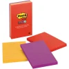 Post-It 4 in. W x 6 in. L Assorted Sticky Notes 3 pad
