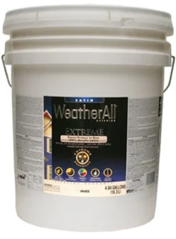 Premium Extreme Exterior Paint/Primer In One, White, 5-Gallon