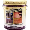Preserva Wood Transparent Sequoia Oil-Based Oil Penetrating Wood Stain/Sealer 5 gal