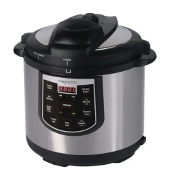 Presto Aluminum Pressure Cooker 6 qt Silver