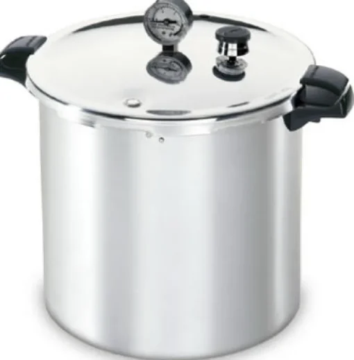 Presto Brushed Aluminum Cooker Canner, 23 qt.