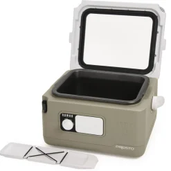 Presto Nomad Brown Plastic Slow Cooker with Swing-Up Handle 8 qt. Capacity, 250W 120V