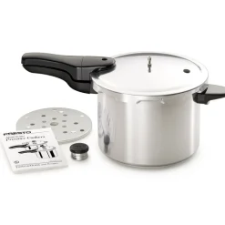 Presto Polished Aluminum Pressure Cooker 6 qt