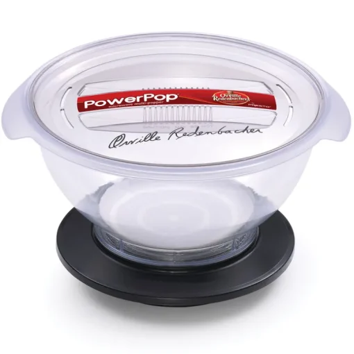 Presto Powerpop 10.5 in. W X 10 in. L PowerCup Microwave Concentrator Black/Clear