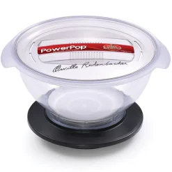 Presto Powerpop 10.5 in. W X 10 in. L PowerCup Microwave Concentrator Black/Clear