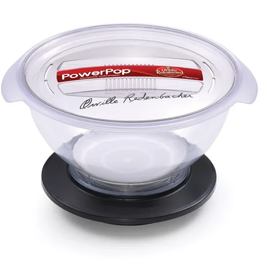 Presto Powerpop 10.5 in. W X 10 in. L PowerCup Microwave Concentrator Black/Clear