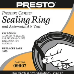 Presto Rubber Dishwasher Safe Pressure Cooker Sealing Ring 21 qt. Capacity
