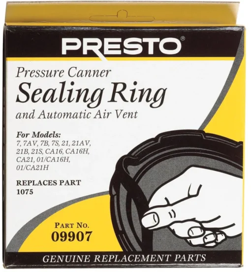 Presto Rubber Dishwasher Safe Pressure Cooker Sealing Ring 21 qt. Capacity