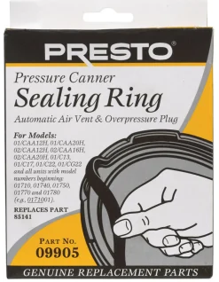 Presto Rubber Pressure Cooker Sealing Ring 22 qt