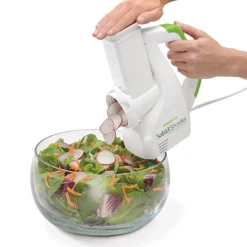 Presto White Stainless Steel Blade & Plastic Base 1-Speed Food Processor 66W