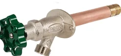 Prier C-134 Series 1/2 in. MPT X 1/2 in. Sweat Brass Freezeless Wall Hydrant
