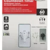 Prime EZ-SET Indoor In Wall Countdown Timer 125 V White