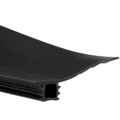Prime Line Matte Black Vinyl Bottom Mount Bug Seal Replacement 84 L x 1.38 H x 84 W in.
