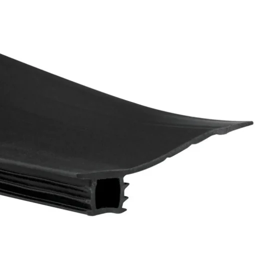 Prime Line Matte Black Vinyl Bottom Mount Bug Seal Replacement 84 L x 1.38 H x 84 W in.