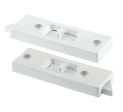 Prime Line White Vinyl Window Tilt Latch 3 L x 1.06 W x 2 Thick in. for Aluminum Windows