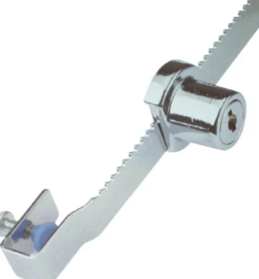 Prime-Line 5 1/2 in. H X 9/16 in. W X 5-1/2 in. L Steel Key Showcase Lock