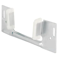 Prime-Line 1.38 in. D X 3.25 in. L Mill Silver Steel Pocket Door Slide Guide 1 pk