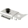 Prime-Line 0.75 in. D X 1.94 in. L Mill Silver Steel Bracket 1 pk