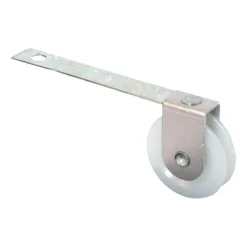 Prime-Line 1 in. D X 0.25 in. L Plastic/Steel Spring Tension Roller Assembly 2 pk