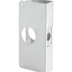 Prime-Line 9 in. H X 3.875 in. L Stainless Steel Lock and Door Reinforcer