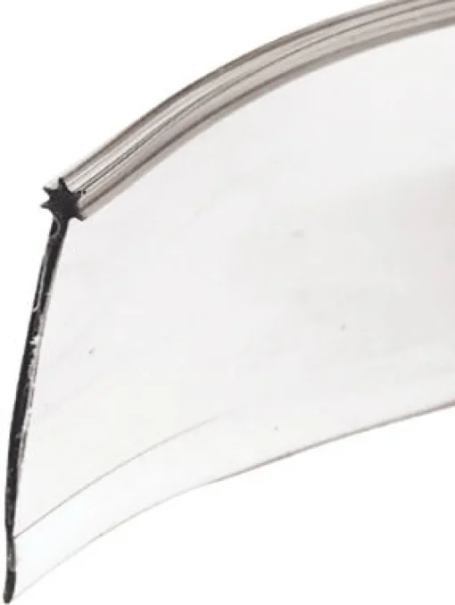 Prime-Line 1-5/16 in. H X 1/8 in. W Clear Shower Door Bottom Seal