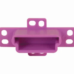 Prime-Line 1-1/4 in. L Plastic Center Guide Drawer Track Back Plate 1 pk