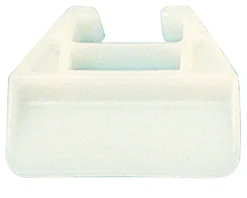 Prime-Line 1-1/8 in. L Polyethylene Center Guide Drawer Track Guide 2 pk